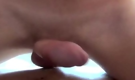 Twink older gay man A Cum Load All Over His Smooth Taint!