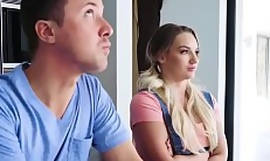 Fit together hires babysitter for her husband who that guy fucks anal