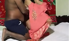 Desi indijski par jebena spavaća soba