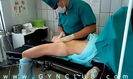 Girl beyond everything surgery table - dildo massage