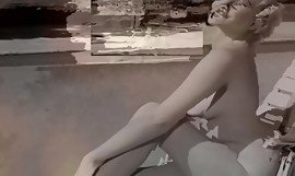 Kuuluisa näyttelijä Marilyn Monroe Vintage Nudes Compilation Video