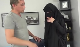 Angry husband punished his muslim wife
