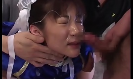 Chun-Li Cosplay Japanese Indulge groped in huge bukkake gangbang