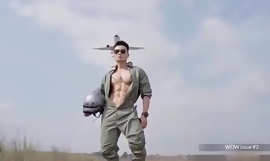 Sexy pilote modèle