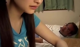 Japanese crammer girl blows age-old motor coach