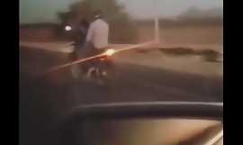 pakistani sex on running bike