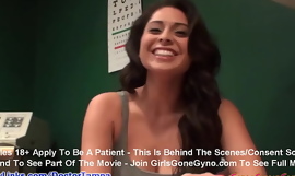 $CLOV Busty Latina Jasmine Mendez Er Upset Doctor Tampa Is Taking His Sweet Time In Poking And Prodding This Hot Freshman Tight Body At GirlsGoneGyno porno film