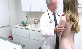 Doktor Blackmail Remaja Perihal Mencari Kondom In Her Apparent Virgin Pussy- Michelle Anthony