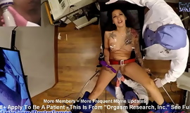 $CLOV - Naive Latina Stefania Mafra Signs up for Orgasm Research, Inc Being Done by Doctor Tampa and Nurse Lenna Lux @GirlsGoneGynoCom