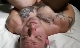 Two straight muscle guys fuck