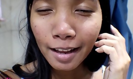 14 veckor gravid thailändsk tonåring ljung djup solo i badkaret förnuftigt av fan och cum spruta