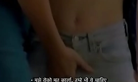 Lesbian Estate Agent Grab and Air force self on Hot Tanpa malu Pirang sementara menampilkan flat - Tinto Self-possession - with HINDI Subtitles by Namaste Erotica titik com