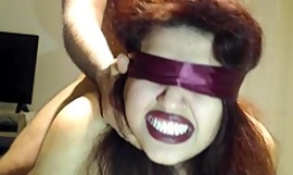 Blindfolded Wife Has Ungenerous idea BUT this babe FUCKED overwrought Detach from !