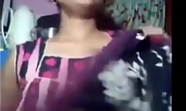 Indian huge tits aunt removing infront of cam