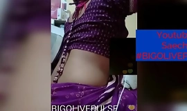 Indieni sexy abonați sânii aplicabili pe scară largă canalul YouTube #BIGOLIVEPULSE