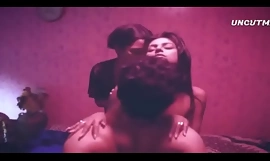 Hardcore mff Threesome lovemaking chapter with wife and sister Indian desi web series