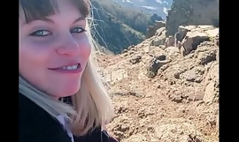 HIGH RISK butt-cheeks and sex in incredible hill viewpoint and cable car Part 1