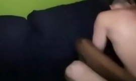 Black Faggot Gets Penetrated overwrought Fat White Cock and White Men