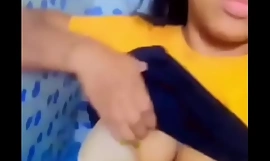 Sri lankan tamil girl Tharsana masturbating for money