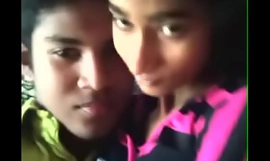 Small girl showing boobs to her lover
