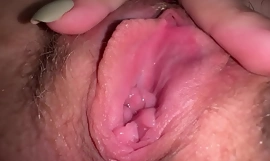 Tight ass fingering and close up pussy masturbation