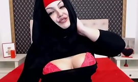 Nayra chubby arab muslim girl webcam hijab