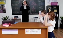 Christian NUN not so holy with students- Lilly Excursion and xxx Alexa Nova