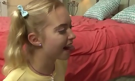 Blonde babysitter fucked by her boss
