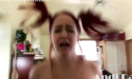 Teaser dutted redhead andi ray fucks her postmate on july Fourth featuring scotty p