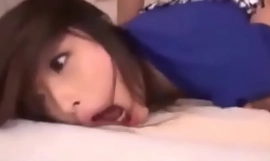 Beautiful japanese woman Isihara Satomi is fucked and screaming