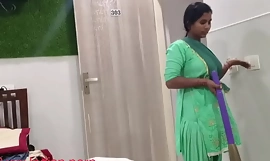The hot maid Kaanta Bai caught red handed and fucked hard in all her holes