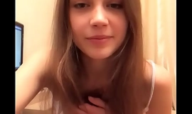 러시아 십대 귀여운 소녀