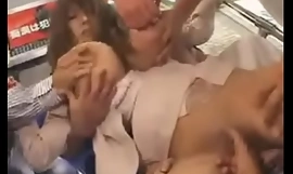 Hitomi Tanaka Crammer fa sesso di gruppo