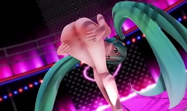 Hatsune Miku happenstance circumstances anal sex for rub-down the first maturity and loves it MMD - By [KATSUOO]