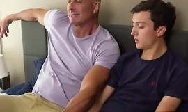 Horny stepdad anal fucks his gay stepson