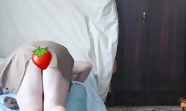 Hot Amatør Sissy laver MTF-indhold i sit private værelse Big Booty Big Ass Big Butt Crossdresser