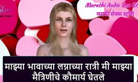 Marathi Audio Sex Description - Jag tog oskulden till min flickvän på min komporterade brors bröllopsnatt
