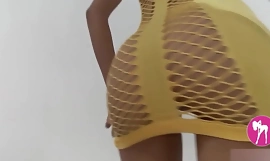 Bigg ass söt tjej sex fortsätta med dansande video