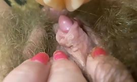 Hardcore Fetisch Masturbation große Klitoris Vagina ficken haarig