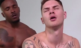 Hothouse - quarter interracial jocks fuck raw while guy watches