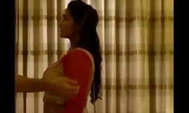 Sexy nevasta indian strâmt Twat încercarea de a dracu de către bărbat