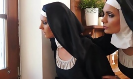 Cathlic nuns sexual adventures with the beast porn video