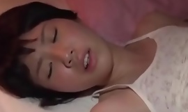 Petite Asian woken up by old guy to take a crack at sex and cum upstairs say no to intestines [Japteenx x-videos.club]