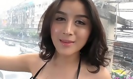 Big boobs asian tgirl gets her butthole rammed bareback